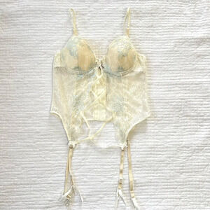 Victoria’s Secret Sexy Little Things 36B Lace Corset Lingerie